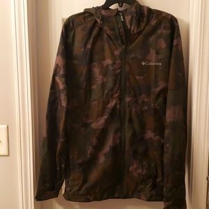 Columbia men's rain jacket